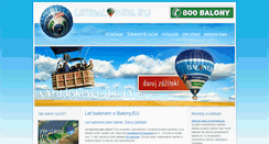 Desktop Screenshot of letbalonem.eu
